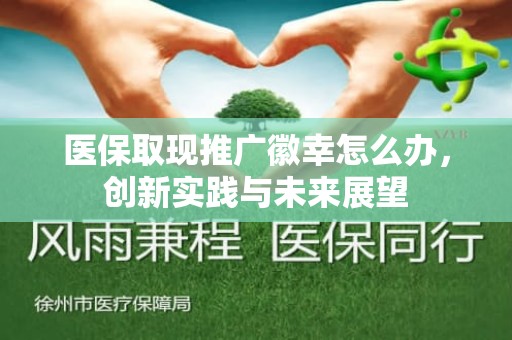 驻马店医保取现推广徽幸怎么办，创新实践与未来展望